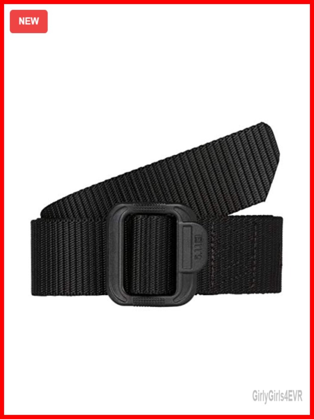 Tactical Nylon Belt 1.5 Inch Duty TSA Friendly EDC